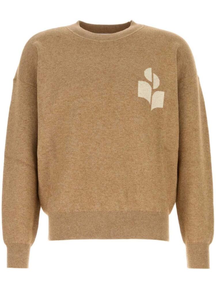 MARANT Atley logo sweater - Brown Cover