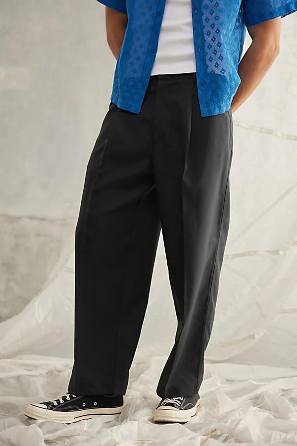 Standard Cloth Jason Pleated Trouser Pant in Black Cover