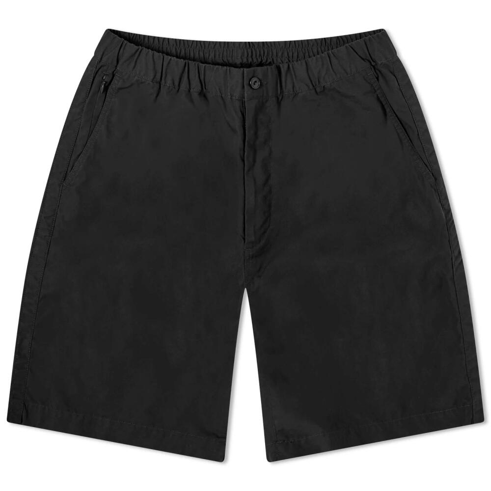 Nanamica Men's Light Easy Shorts in Black Cover