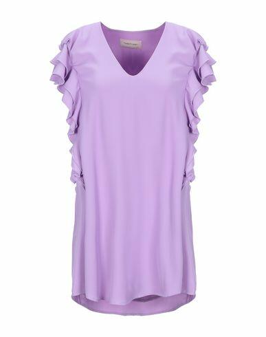 Twenty Easy By Kaos Woman Mini dress Lilac Polyester, Elastane Cover