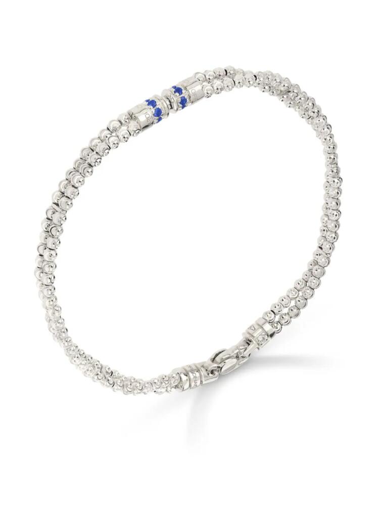 Officina Bernardi 18kt white gold Moon sapphire bracelet - Silver Cover