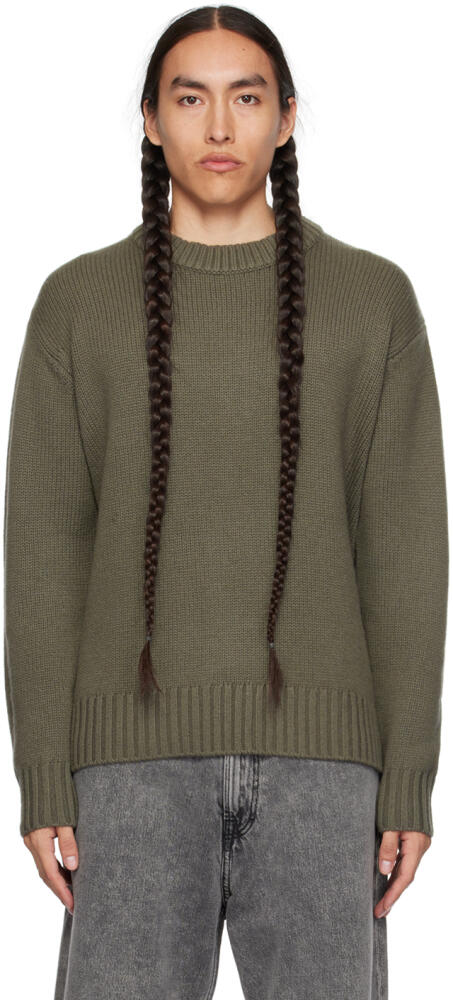 LISA YANG Khaki Claude Sweater Cover