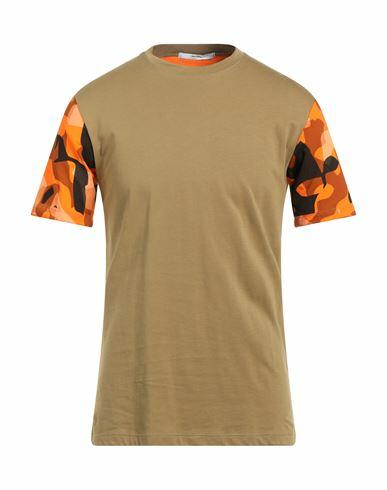 Takeshy Kurosawa Man T-shirt Military green Cotton Cover