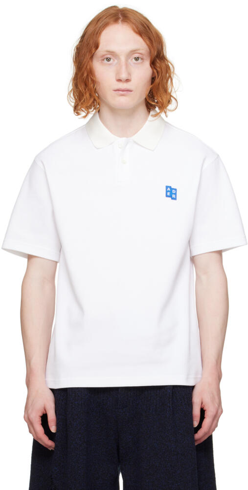 ADER error White Significant Patch Polo Cover