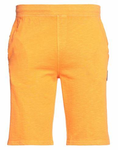 North Sails Man Shorts & Bermuda Shorts Orange Cotton Cover