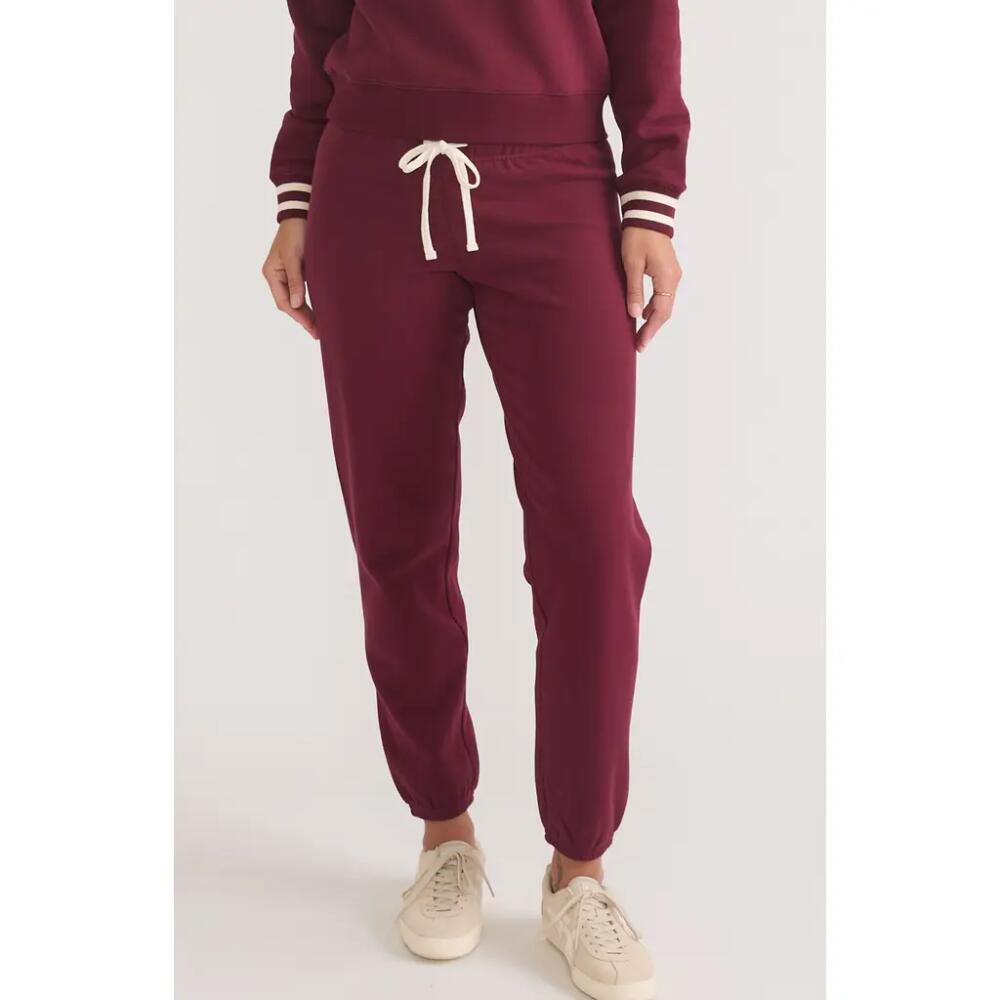 Marine Layer Anytime Sweatpants in Tibetan Red Cover