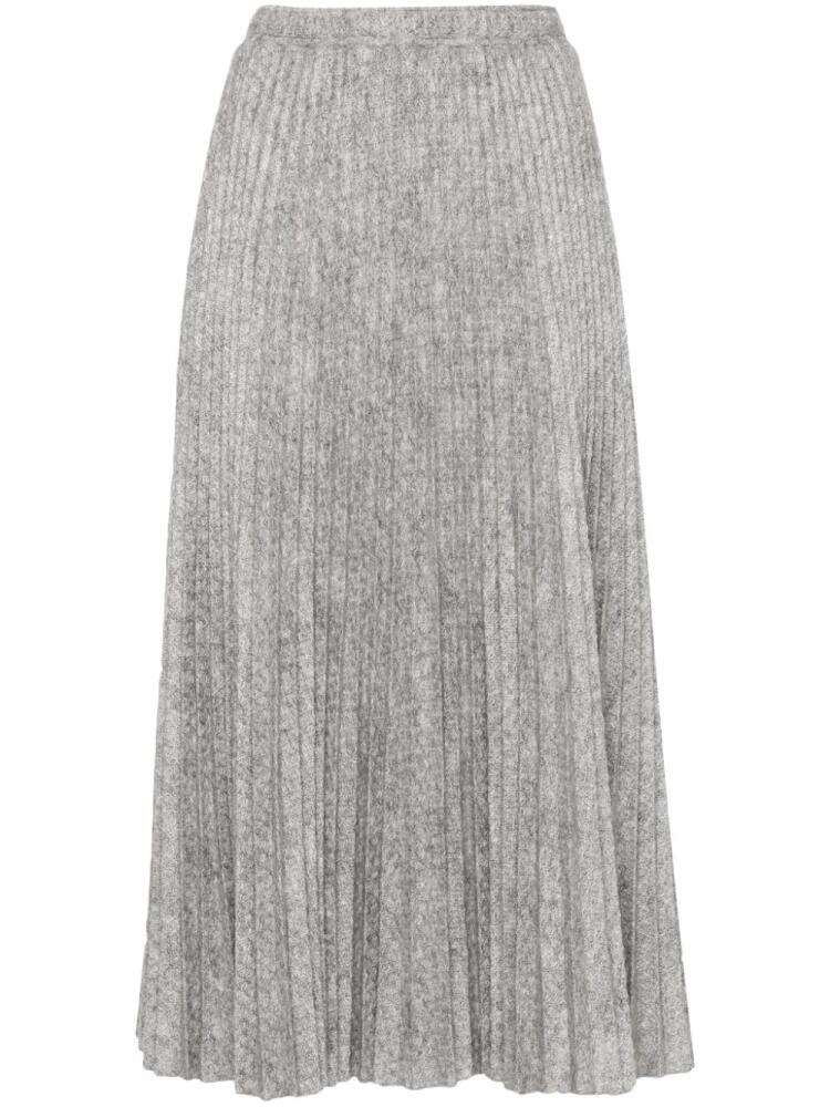 Ermanno Scervino pleated midi skirt - Grey Cover