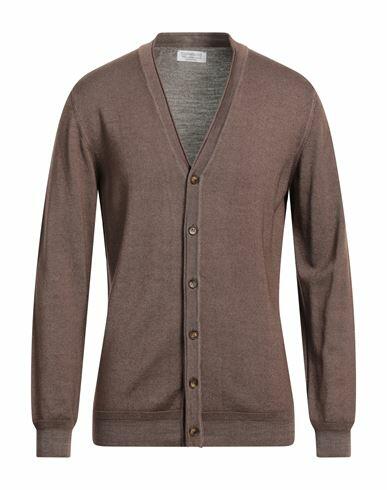 Bellwood Man Cardigan Brown Virgin Wool Cover