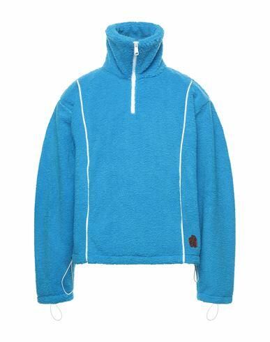 Ader Error Man Sweatshirt Azure Polyester Cover