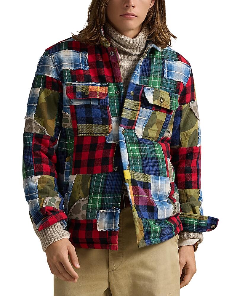 Polo Ralph Lauren Patchwork Flannel Overshirt Cover