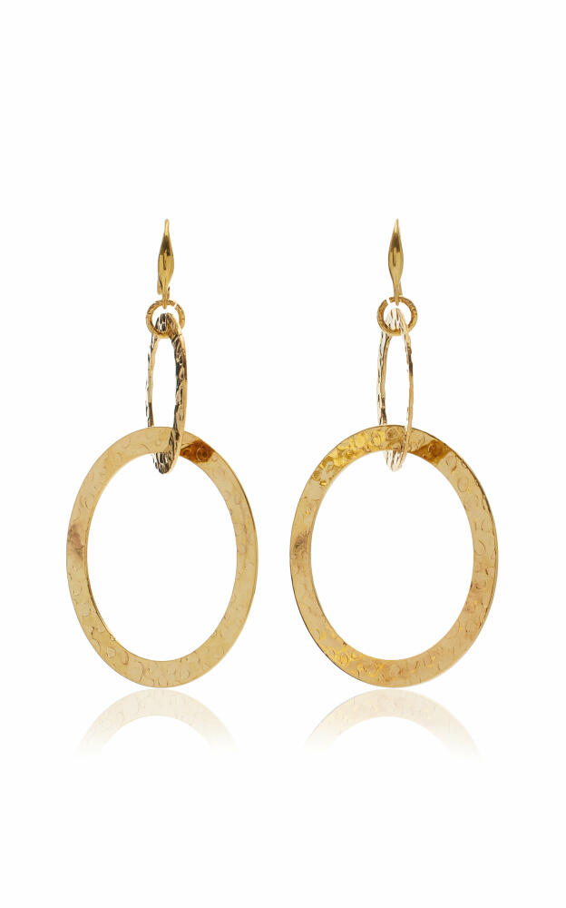 Sylvia Toledano - Saturn 22K Gold-Plated Earrings - Gold - Gifts For Her Cover