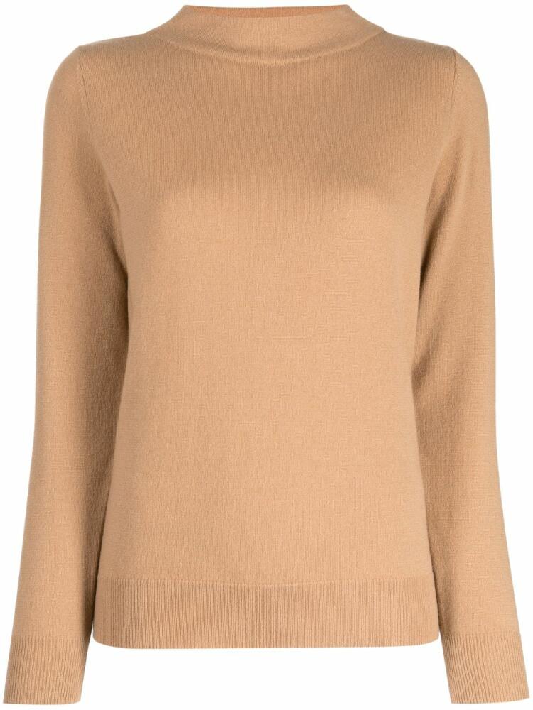 N.Peal funnel-neck cashmere jumper - Brown Cover