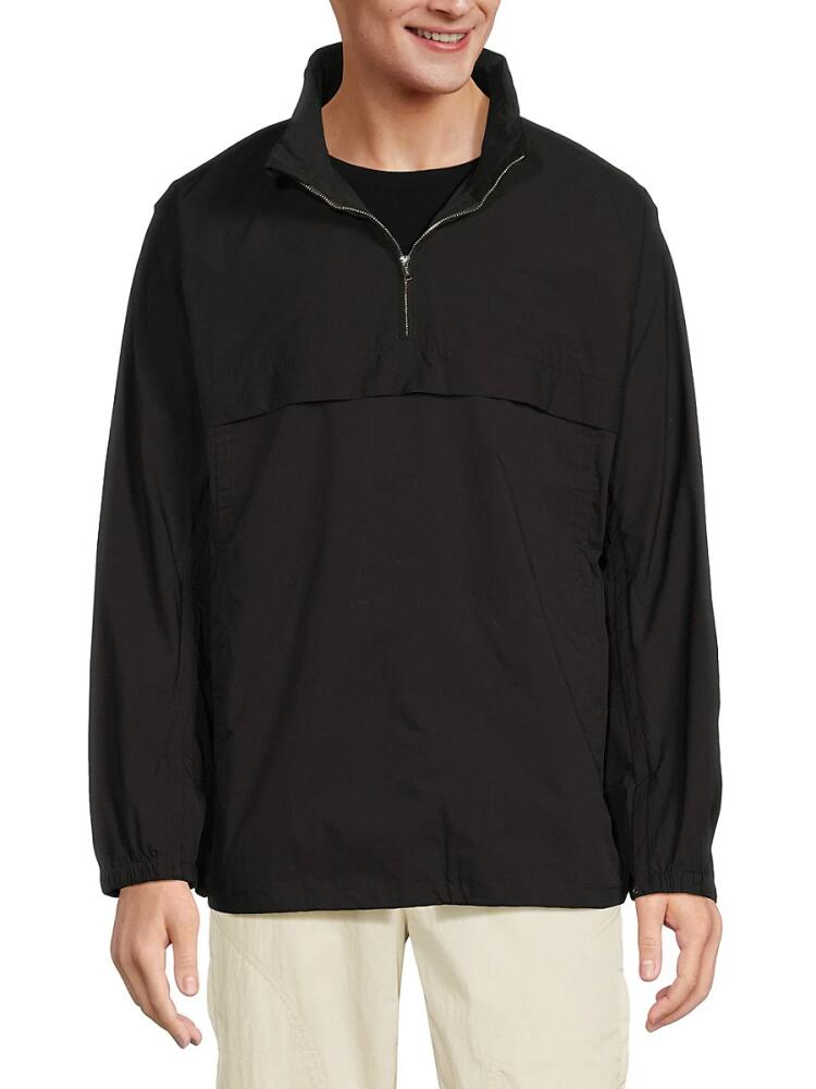 3.1 Phillip Lim Men's Packable Hooded Anorak - Black Cover