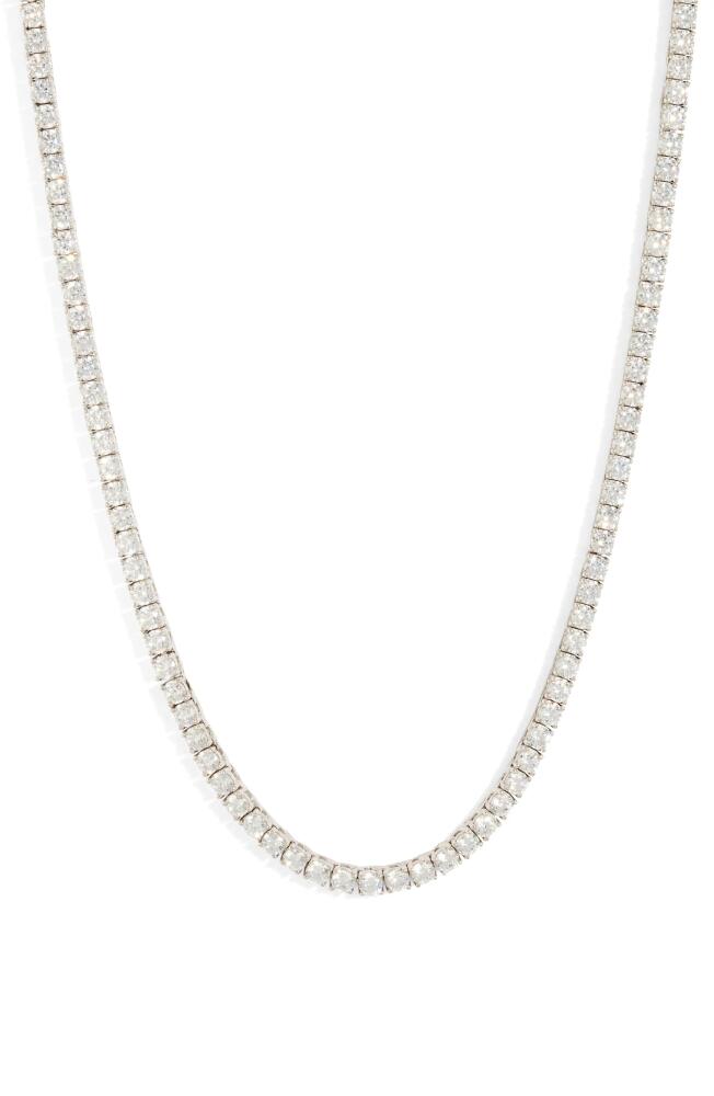 SHYMI Classic Cubic Zirconia Tennis Necklace in Silver Cover