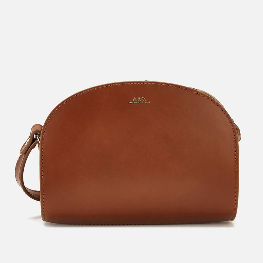 A.P.C. Clutch Demi-Lune Leather Bag Cover