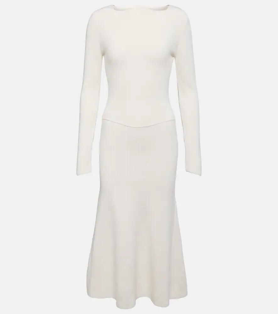 Victoria Beckham Wool-blend midi dress Cover