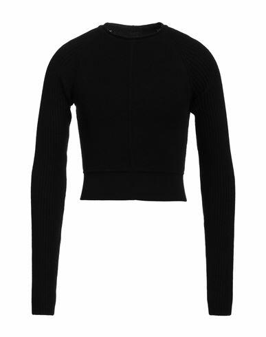 Rick Owens Man Sweater Black Cashmere, Wool Cover