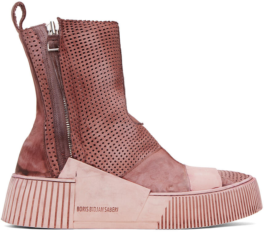 Boris Bidjan Saberi Pink Bamba 5 Sneakers Cover