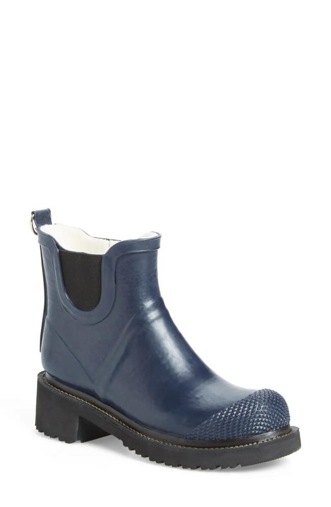 Ilse Jacobsen 'RUB 47' Short Waterproof Rain Boot in Dark Indigo Cover