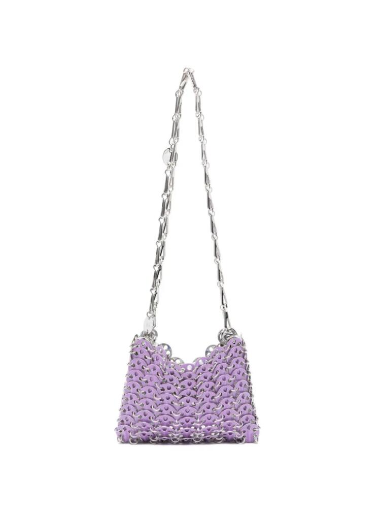 Rabanne Nano 1969 shoulder bag - Purple Cover