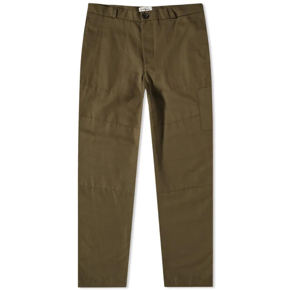 Oliver Spencer Men's Judo Trouser in Green Cover