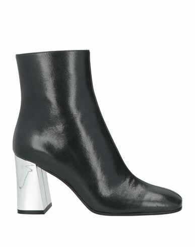 Sergio Rossi Woman Ankle boots Black Leather Cover