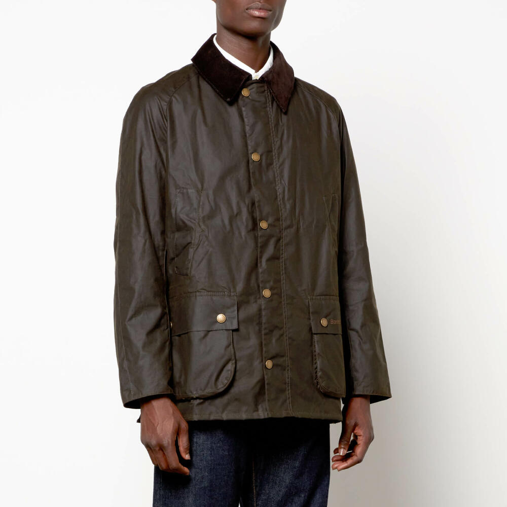 Barbour Heritage Men's Ashby Wax Jacket - Olive Cover