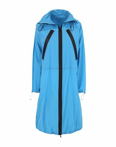 Bottega Veneta Waterproof Parka Woman Jacket Blue Polyamide Cover