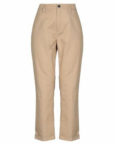 Department 5 Woman Pants Beige Polyester, Cotton Cover