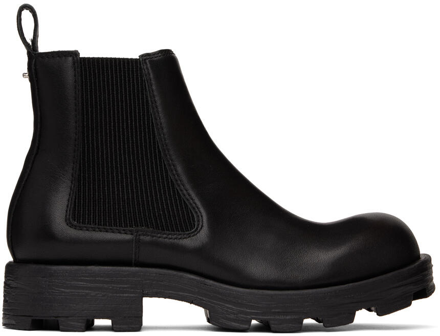 Diesel Black D-Hammer Lch Chelsea Boots Cover