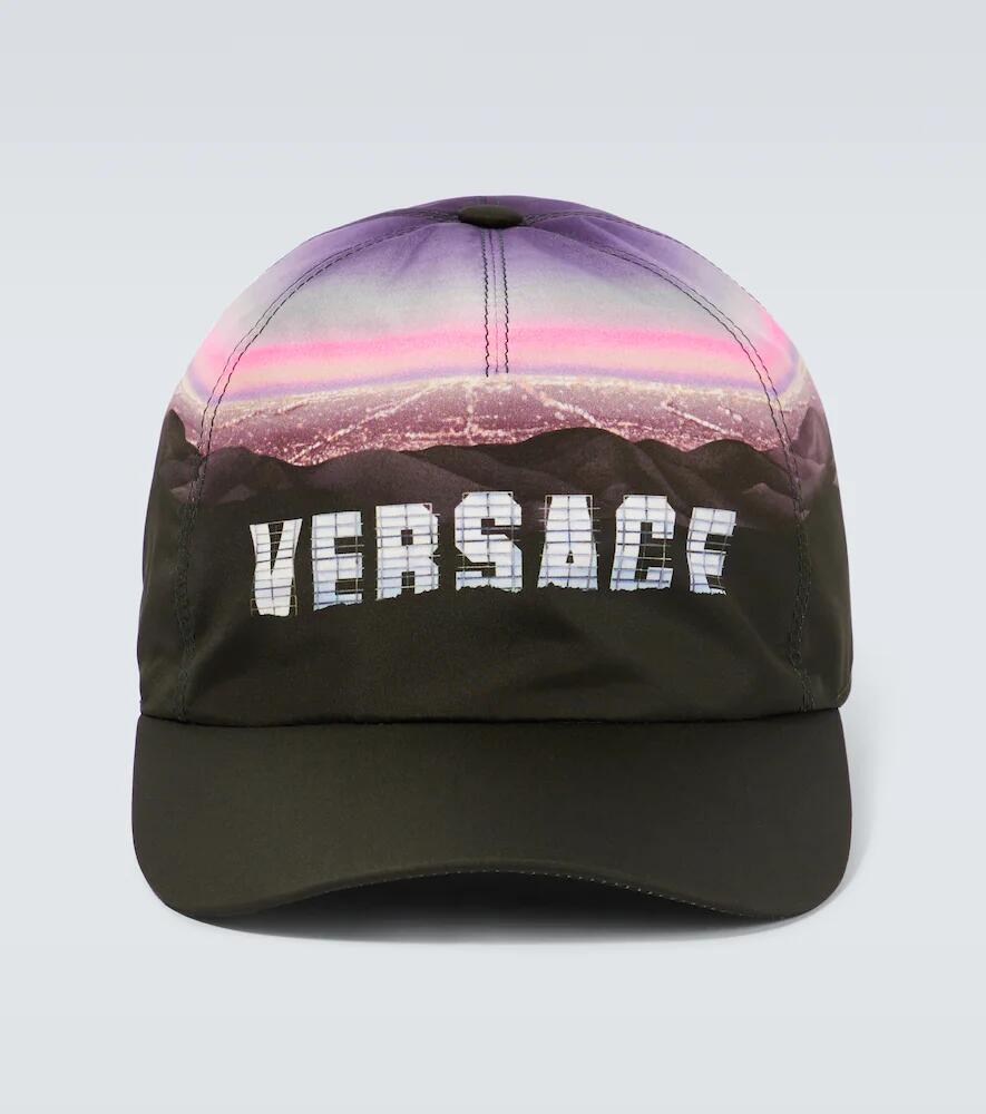 Versace Versace Hills printed cap Cover