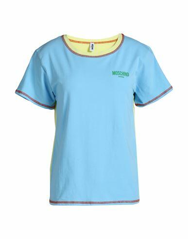 Moschino Woman Cover-up Sky blue Cotton, Elastane Cover