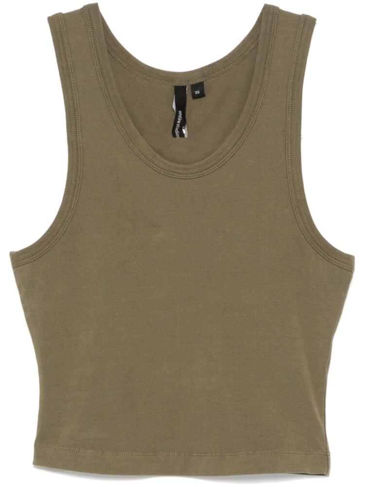 ENTIRE STUDIOS cropped tank top - Green Cover