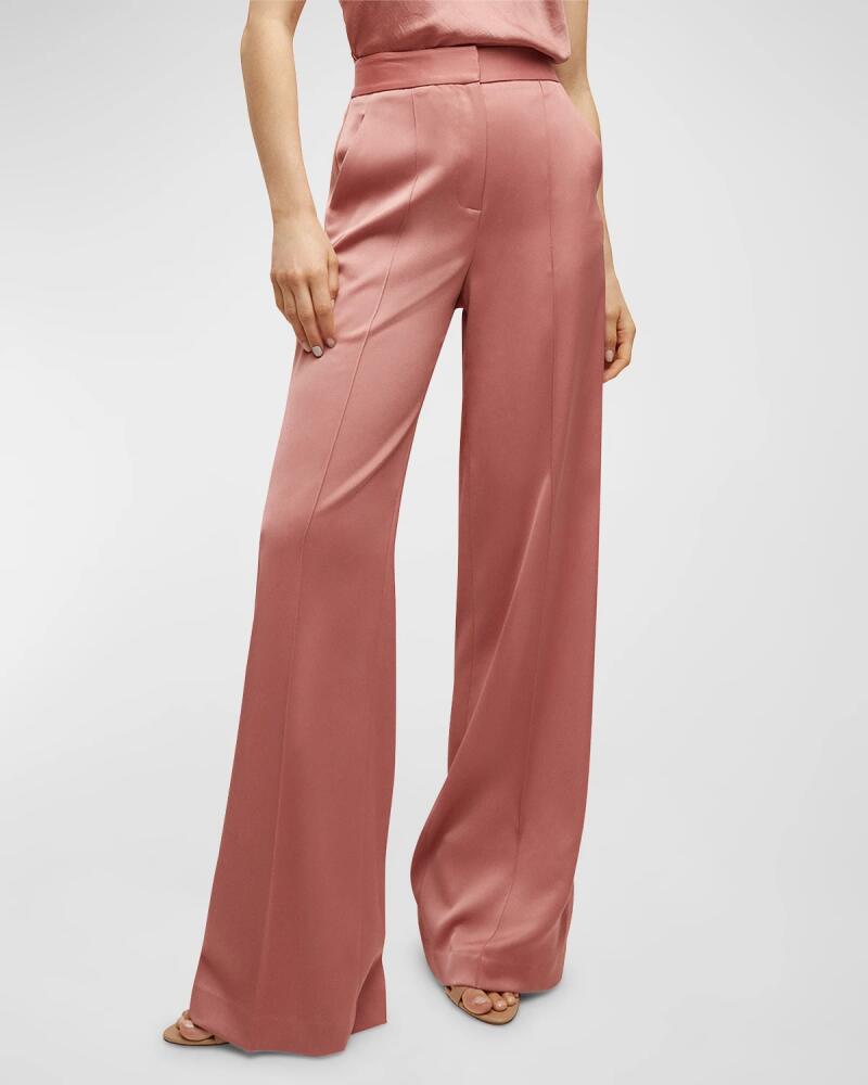 Veronica Beard Edia Satin Pants Cover