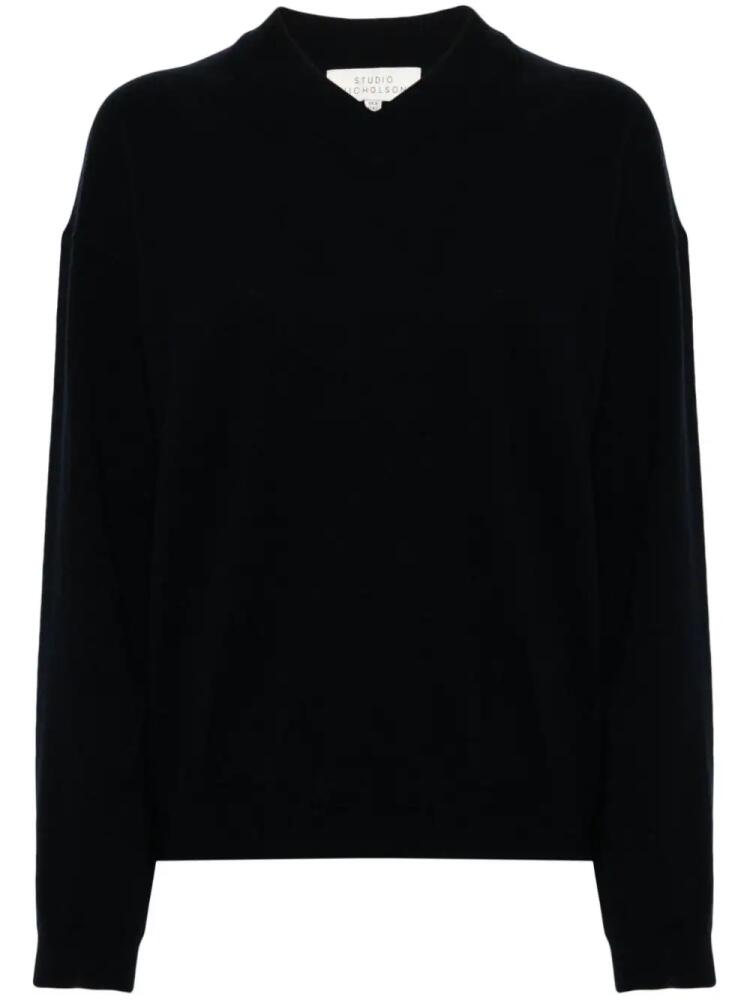 Studio Nicholson Fiore sweater - Blue Cover