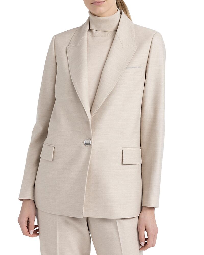 Peserico One Button Blazer Cover