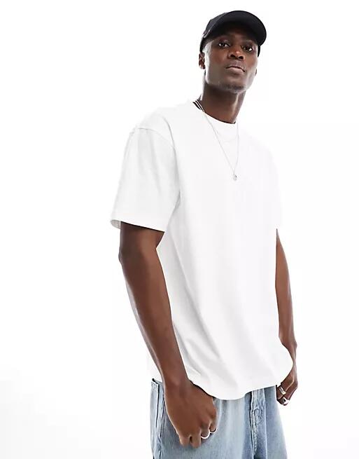 Another Influence heavyweight oversized T-shirt in white Cover