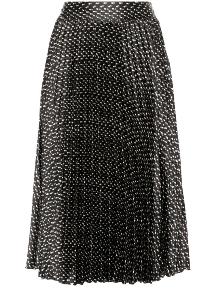 kaos polka dot skirt - Black Cover