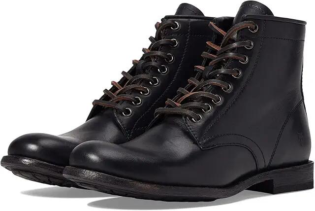 Frye Tyler Lace-Up (Black) Men's Lace-up Boots Cover