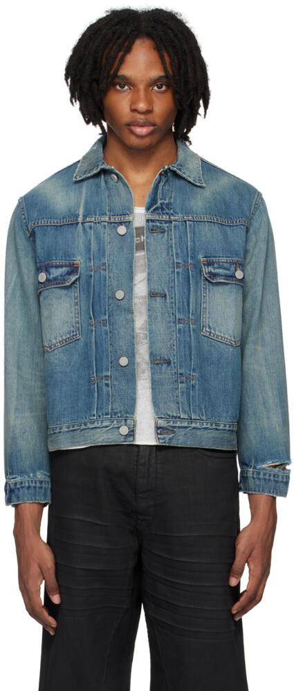 Enfants Riches Déprimés Blue Type Deux Denim Jacket Cover