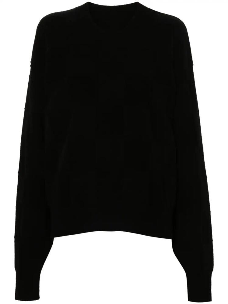 Uma Wang long-sleeve jumper - Black Cover