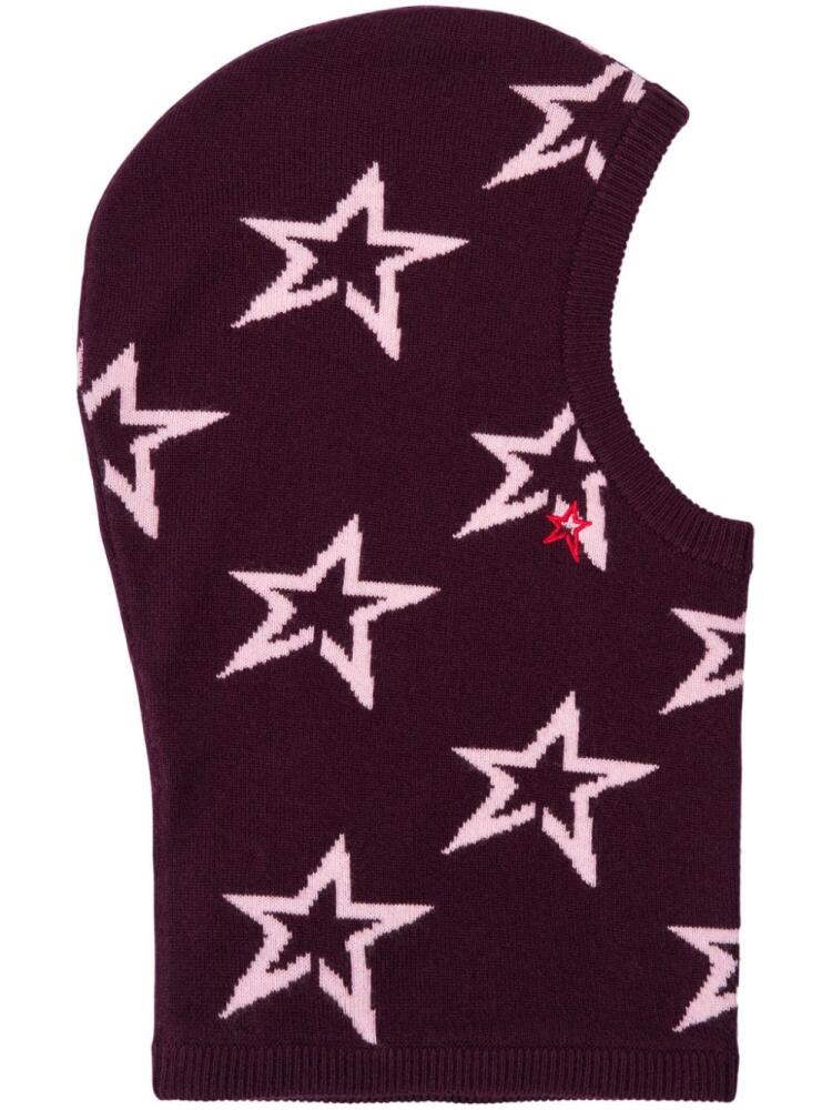 Perfect Moment star-print balaclava - Purple Cover