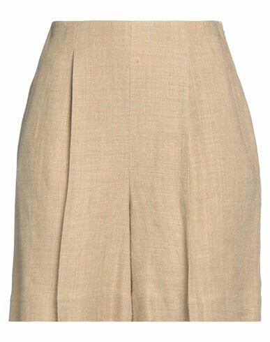 Ralph Lauren Collection Woman Shorts & Bermuda Shorts Beige Tussah silk, Linen Cover