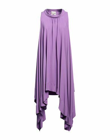 Semicouture Woman Midi dress Mauve Acetate, Silk Cover