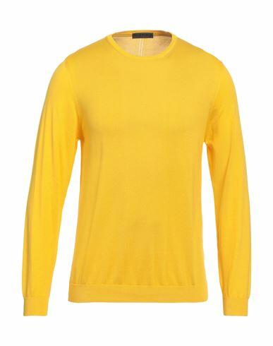 +39 Masq Man Sweater Yellow Cotton Cover