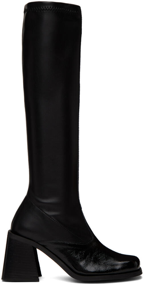 Justine Clenquet Black Eddie Tall Boots Cover