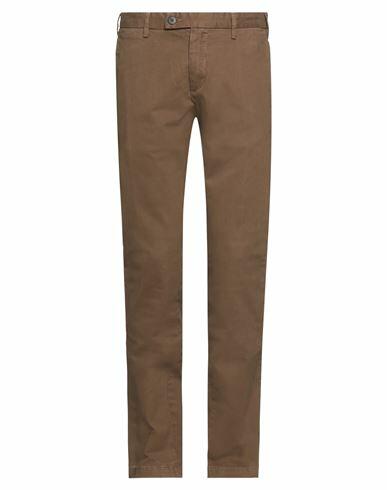 At. p.co Man Pants Camel Cotton, Elastane Cover