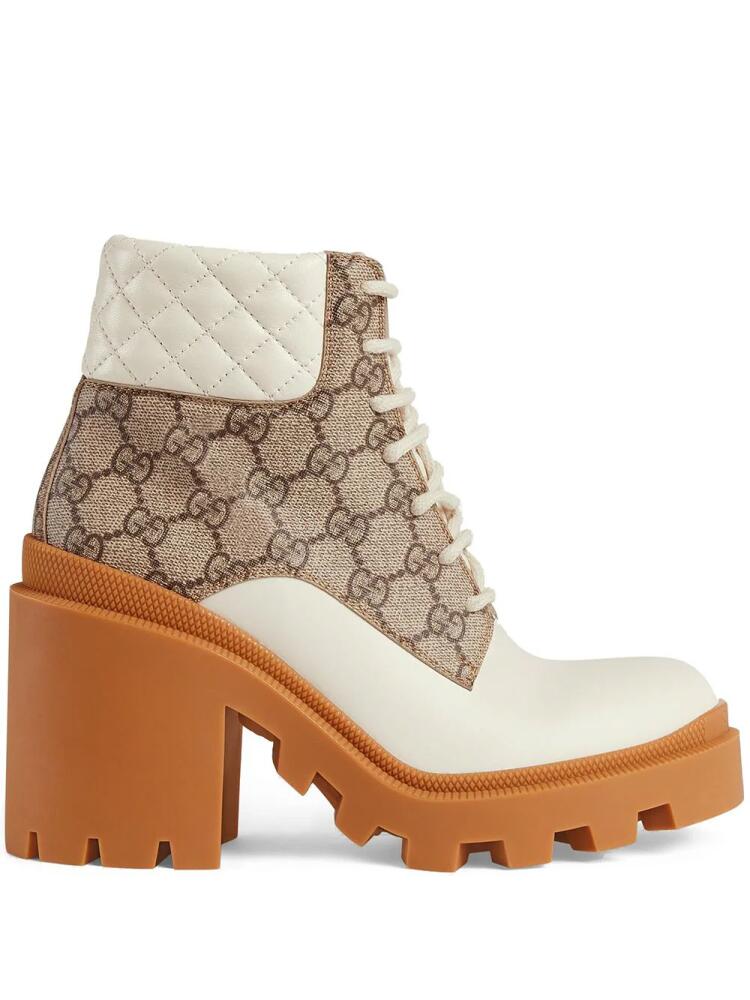 Gucci GG ankle boots - White Cover