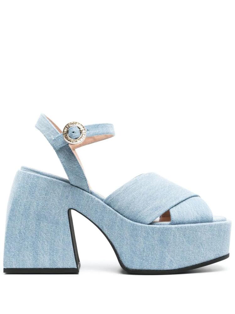 Nodaleto Bulla Joni Denim Sandals - Blue Cover