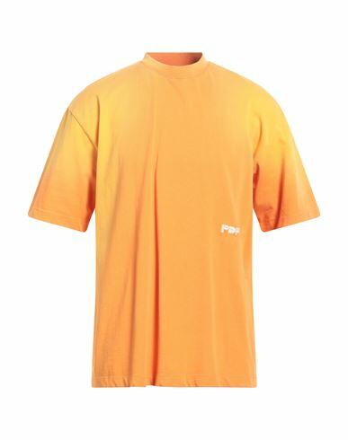 Pdf Man T-shirt Orange Cotton Cover